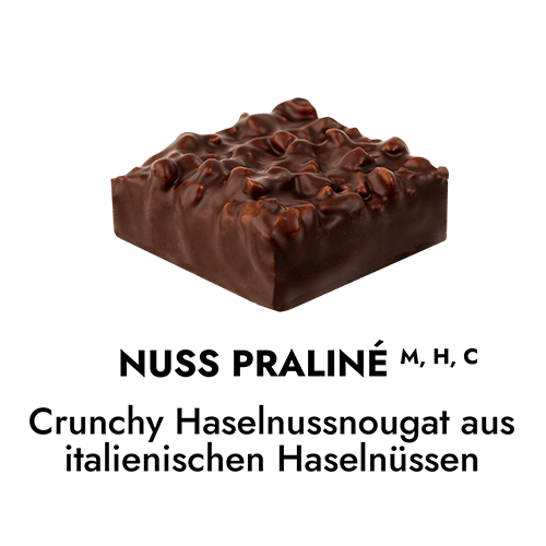 Haselnuss Praliné