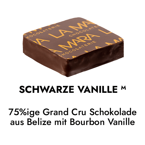Schwarze Vanille Praline Schwarze Vanille Praline
