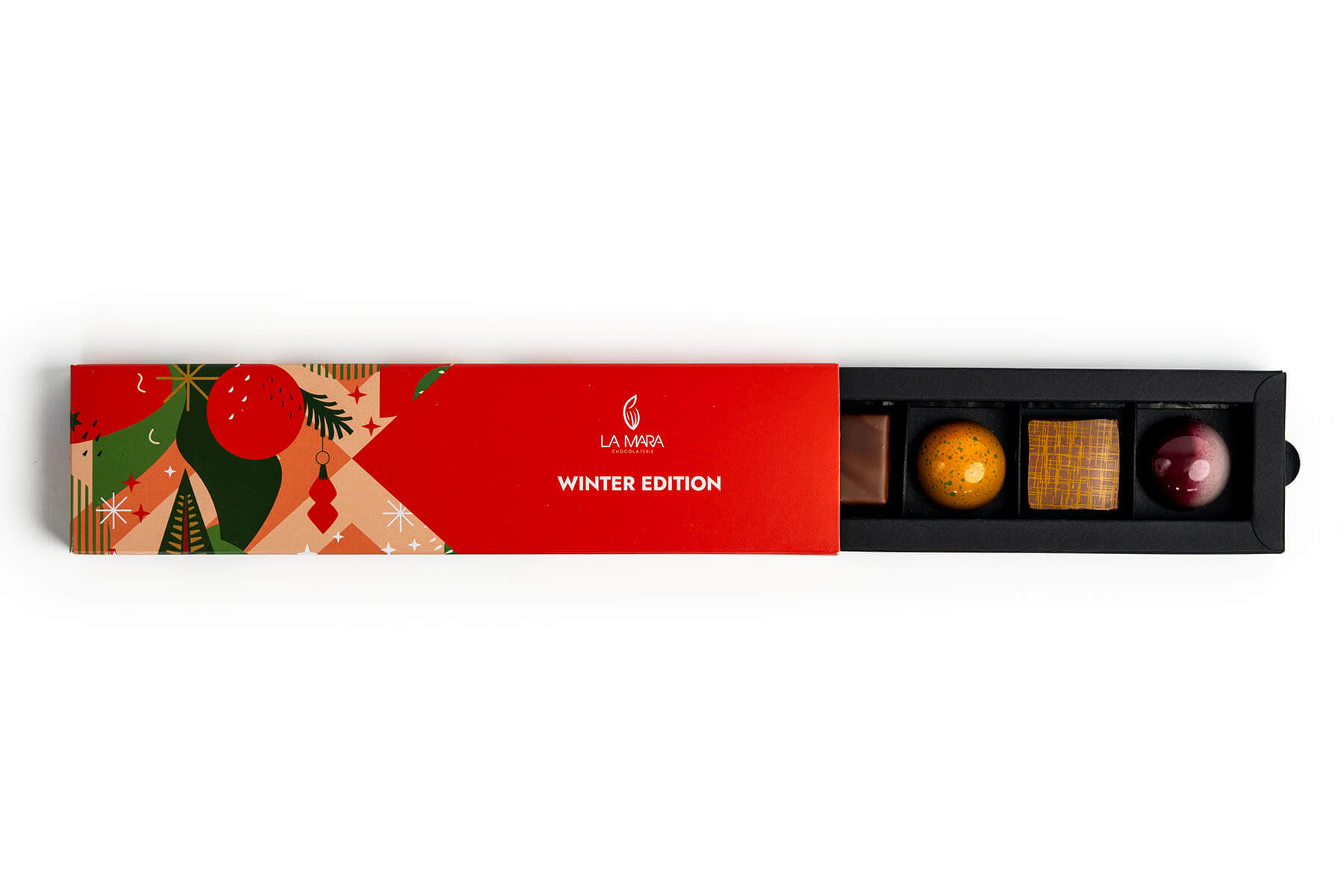 Winteredition Pralinenbox 6ER