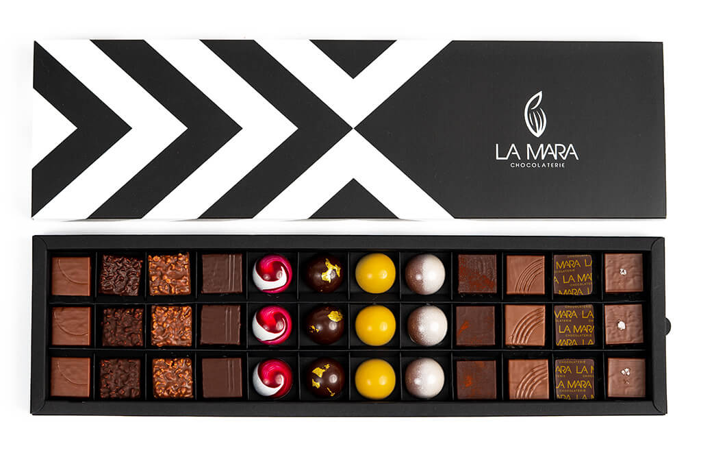 vegane Pralinenbox 36er classy vegane Pralinenbox 36er classy